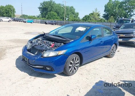 2015 Honda Civic Ex-L z USA, uszkodzony, nr VIN 2HGFB2F96FH508209